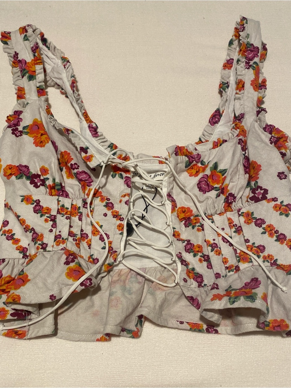 for love and lemons floral top
